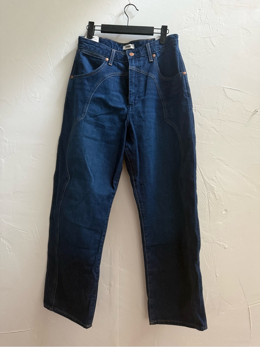 Wrangler Rustler Retreat Indigo Relaxed Fit Jeans